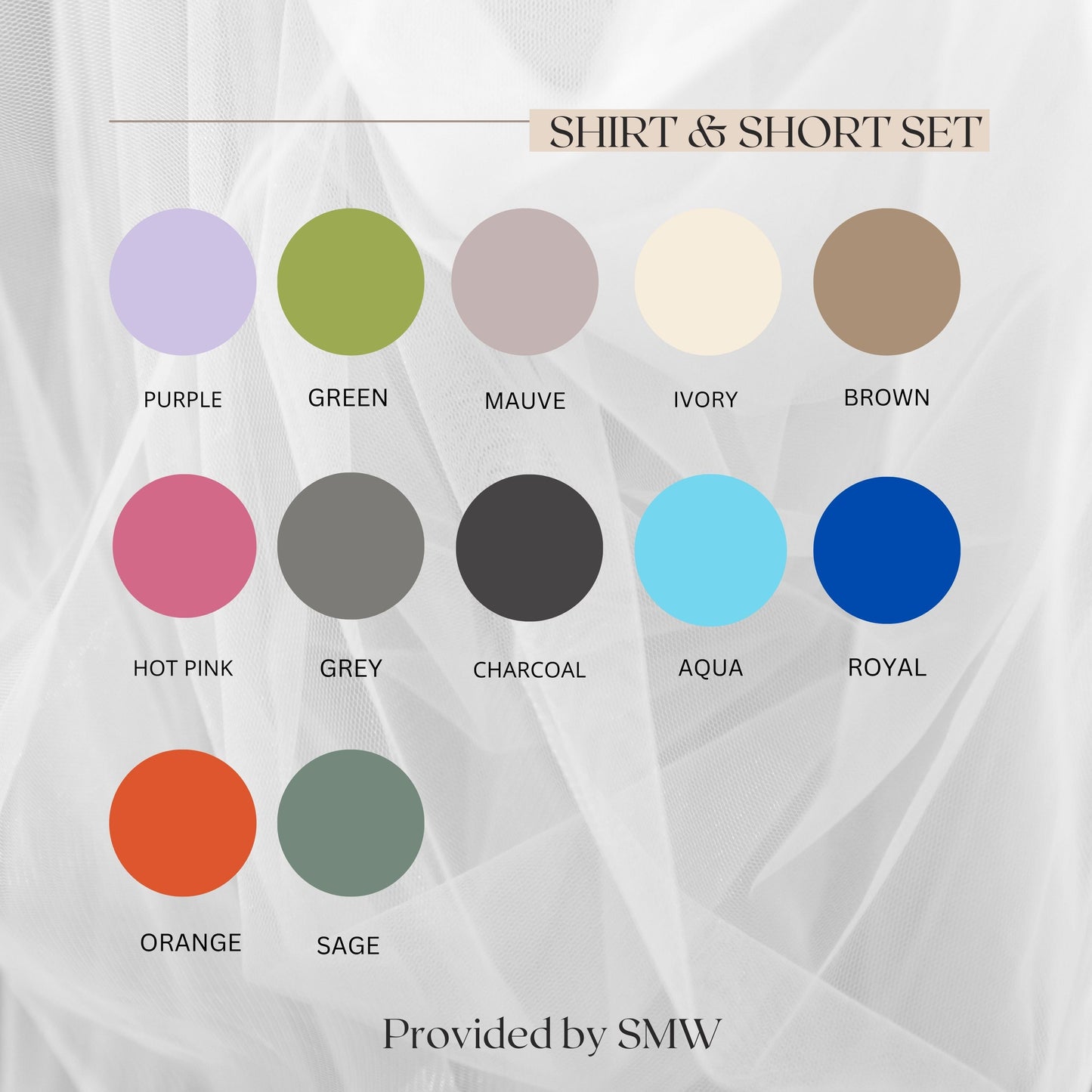 Name Shirt and Shorts Set - mid April ship