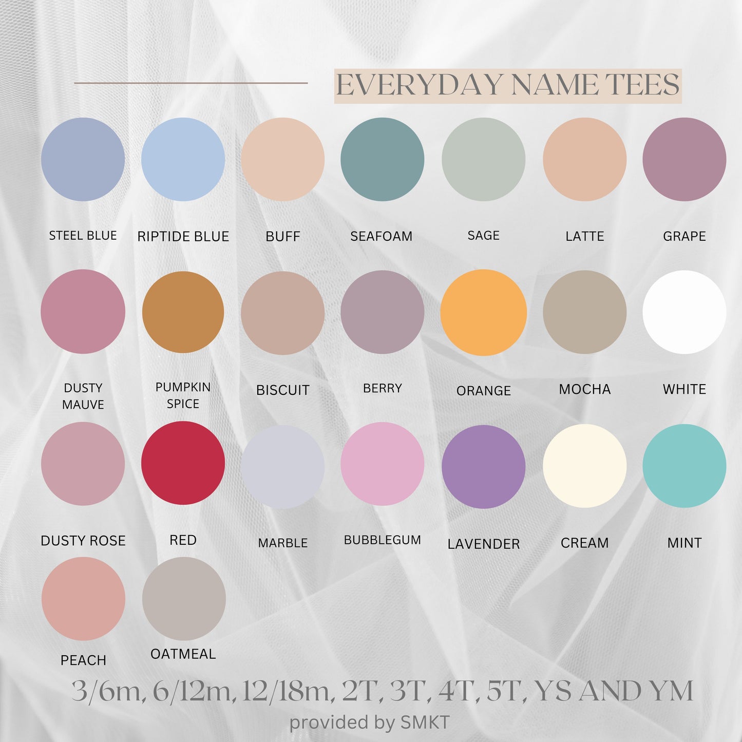 Everyday Name Bubbles