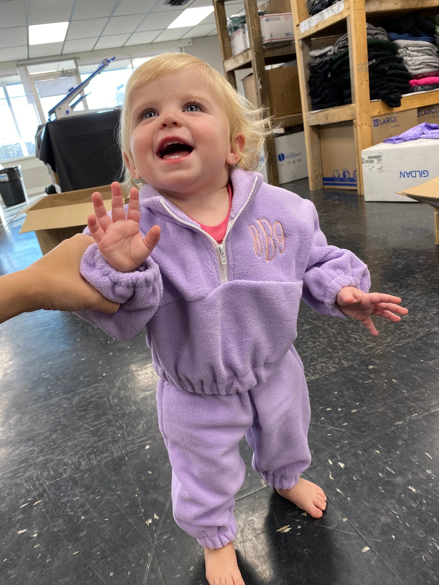 Fleece Sweatsuit - Late October Ship