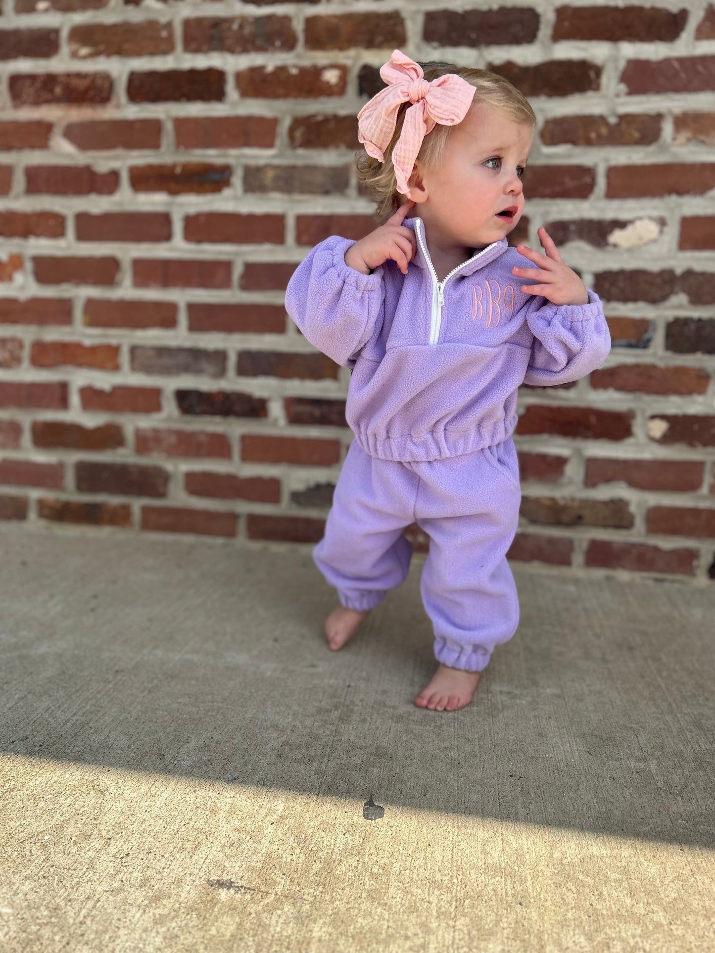 Fleece Sweatsuit - Late October Ship