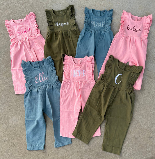 Muslin Romper - Late June Ship
